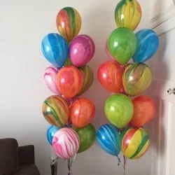 Многоцветные воздушные шары Агат