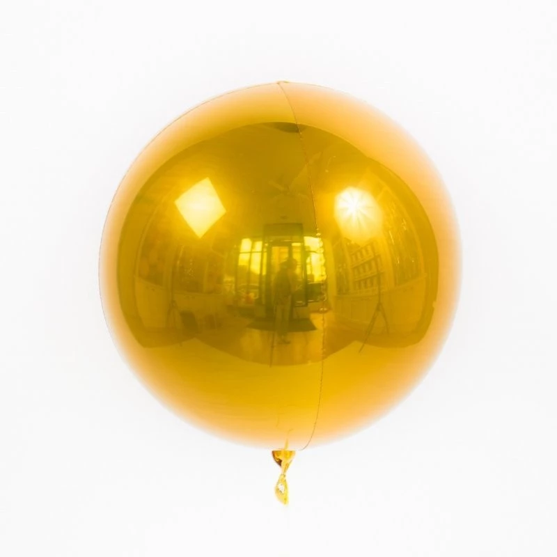 Шар Сфера 3D, Золотистый