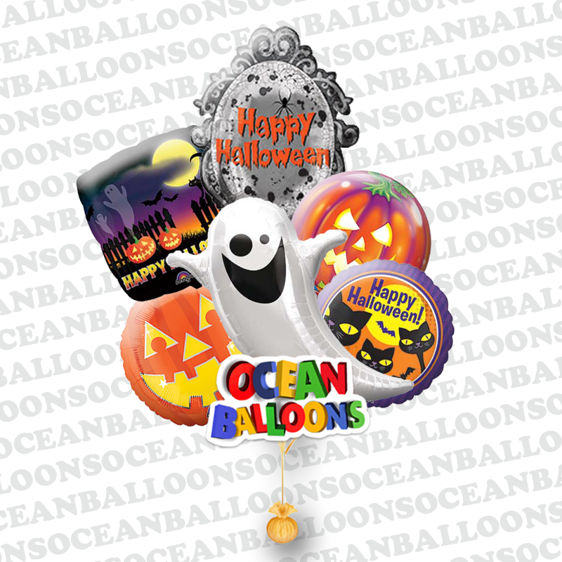 «Веселый хэллоуин» шарики на хэллоуин