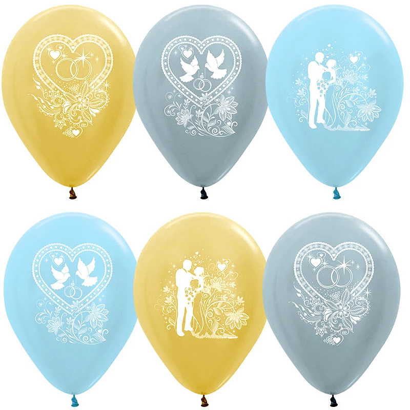 Гелиевые шарики на  Свадьбу
