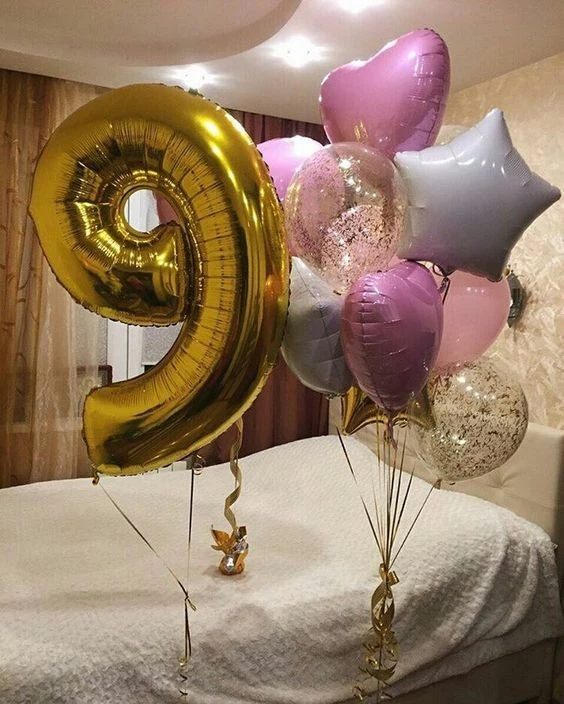 Композиция на день рождения на 9 летие