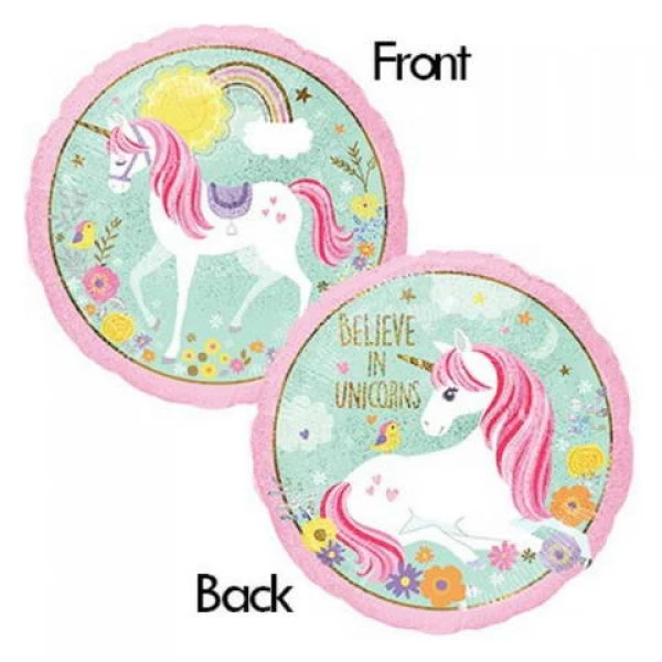 Шар Круг, Единорог на лугу, 1 шт.