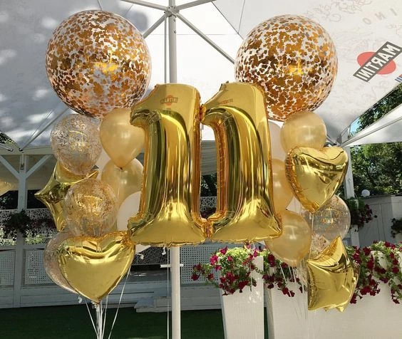 Шары на День Рождения 11 лет на заказ с доставкой недорого