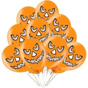 Воздушные шары Вечеринка Хэллоуин оранжевый