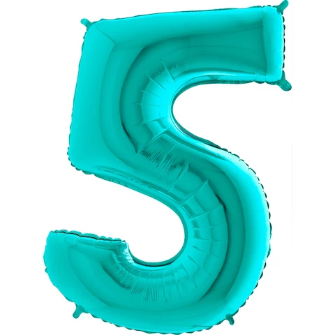 Цифра 5 тиффани