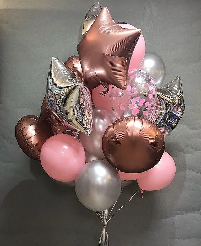 Букет «Звезда на каждый день» из 20 шариков