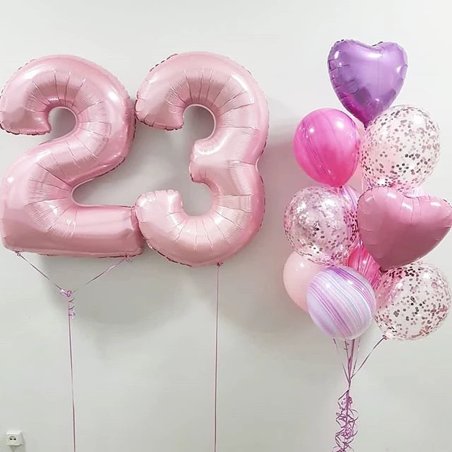 Шары на День Рождения девушке 23 года