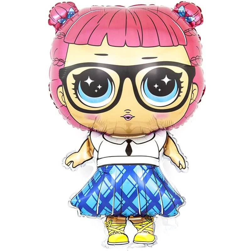 Шар Фигура, Модная кукла плиссированная юбочка