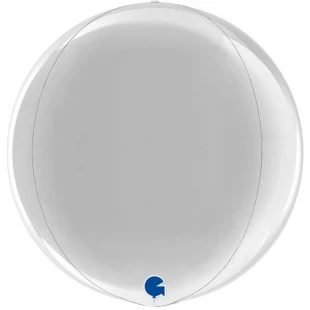 Шар Сфера 3D, Серебро