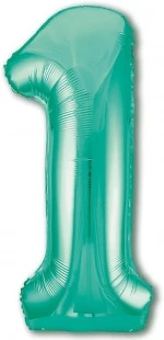 Цифра 1, Slim, Бискайский зеленый