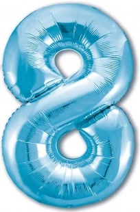 Цифра 8, Slim, Голубой в упаковке