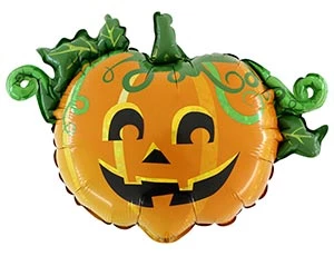 Шар фигура Улыбающаяся тыква