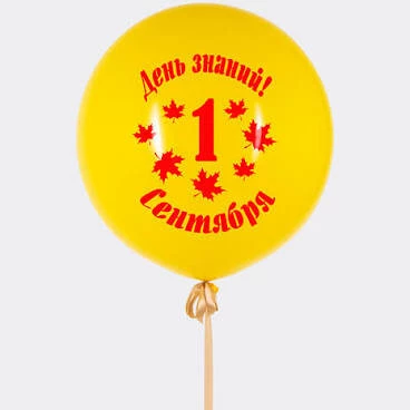 Воздушный шар гигант на 1 сентября