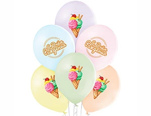 Гелиевые шары Мороженое