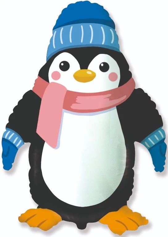 Шар Фигура, Пингвин в шапочке