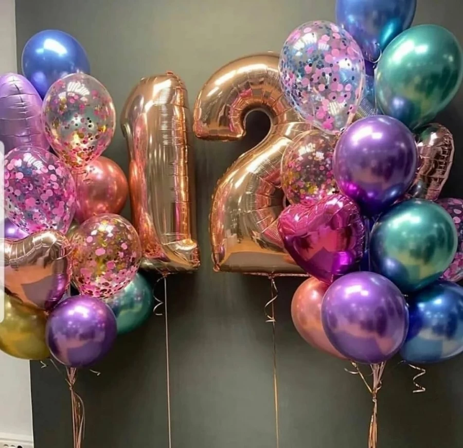 Фонтаны из шаров для девочки 12 лет