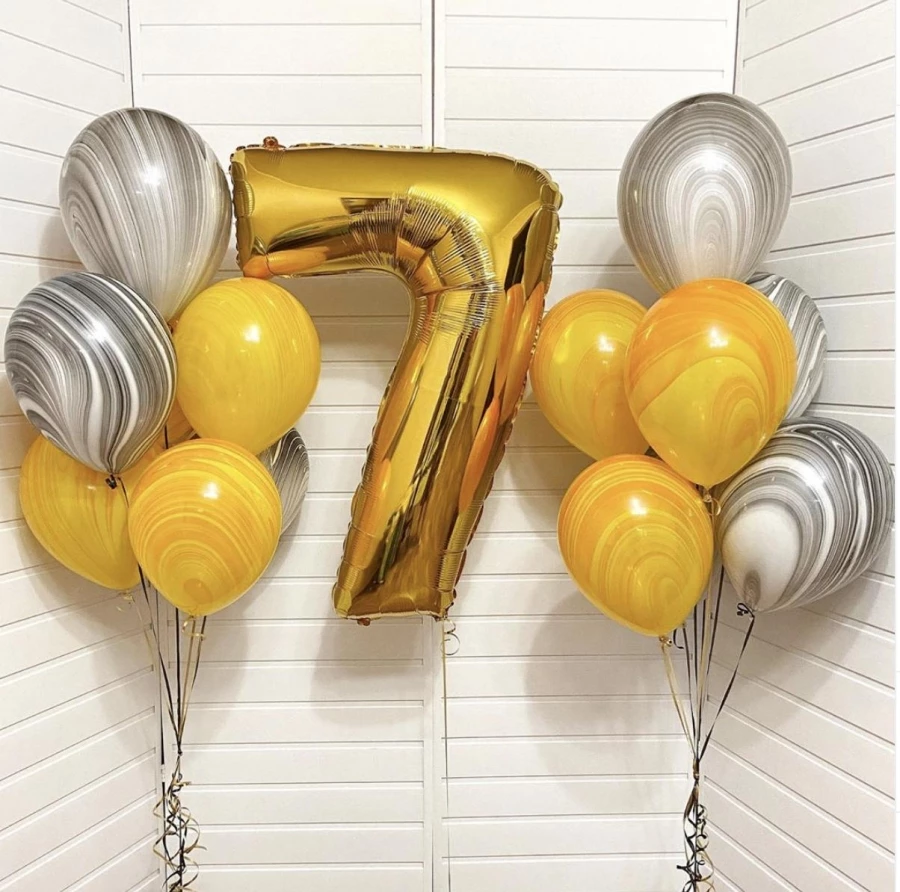 Шары на День Рождения девочке 7 лет