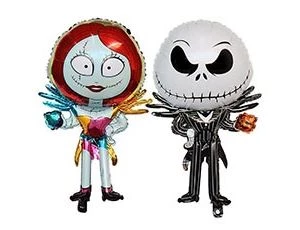 Шар Фигура Джек Скеллингтон с подругой