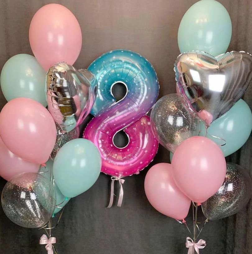 Готовое решение «Гармония голубого и розового»