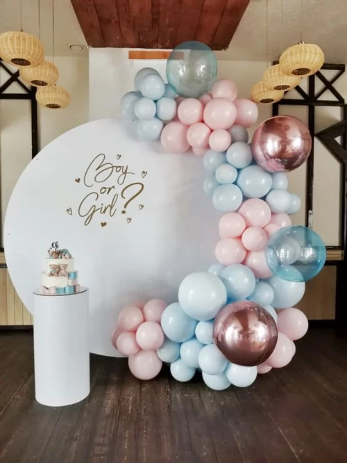 Фотозона из шаров Нежный выбор