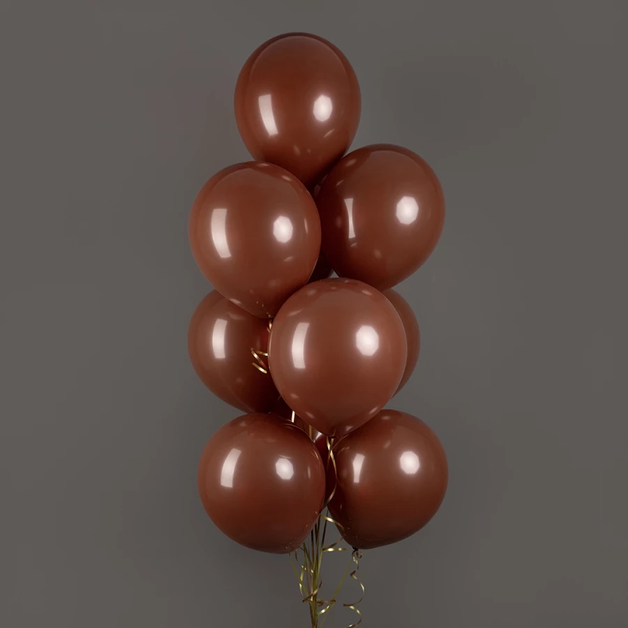 Гелиевые шары Махагон, пастель