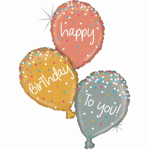 Шар Фигура Happy Birthday to you Шарики