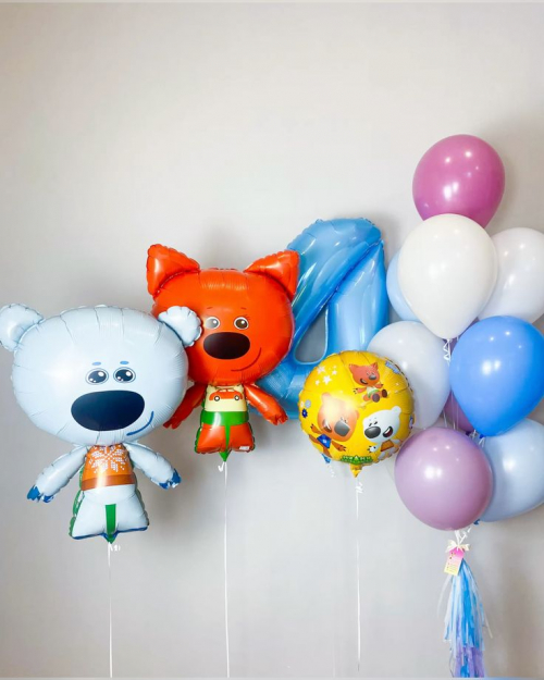 Композиция «Мимимишки в гостях»