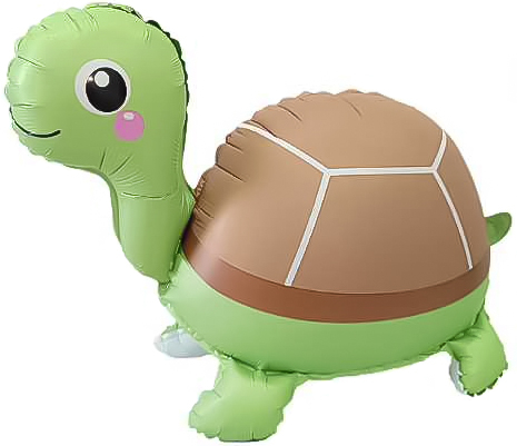 Шар 3D Фигура, Черепашка добрая