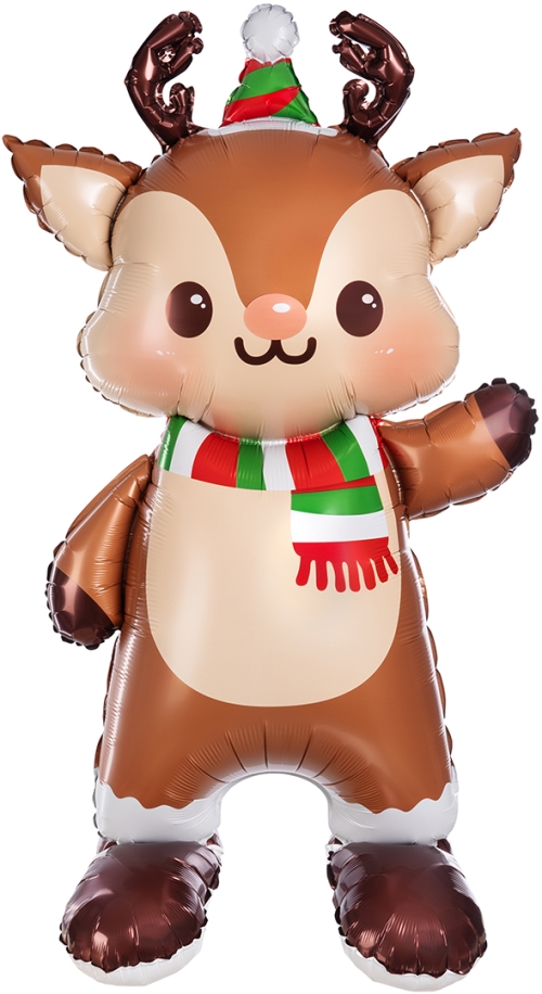 Шар Фигура 3D, Новогодний олень