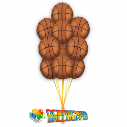 Шарики на День Рождения для баскетболиста на заказ с доставкой
