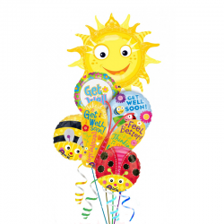 Фонтаны из шаров на выпускной в детском саду