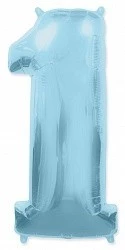 Цифра 1, Голубой светлый